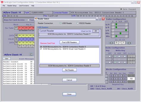 enabling smart card sharing|Smart Card Tools and Settings .